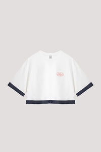 Embroidered Crop Top