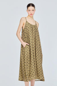 Printed Polka Dot Sundress