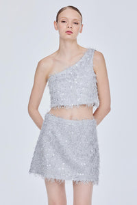 A-Line Fringe Skirt