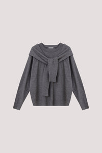 Faux-Layered Knit Sweater
