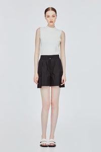 Drawstring Waistband Cargo Shorts