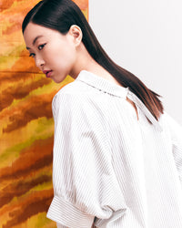 Collared V-Neck Top