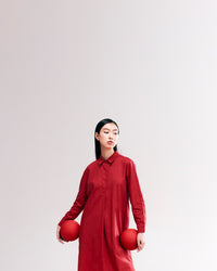 Collared Shift Dress