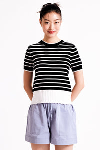 Cropped Knit Top