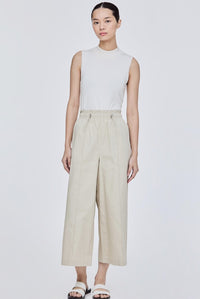 Panelled Drawcorded Trousers