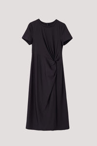 Twist Knot Jersey Dress