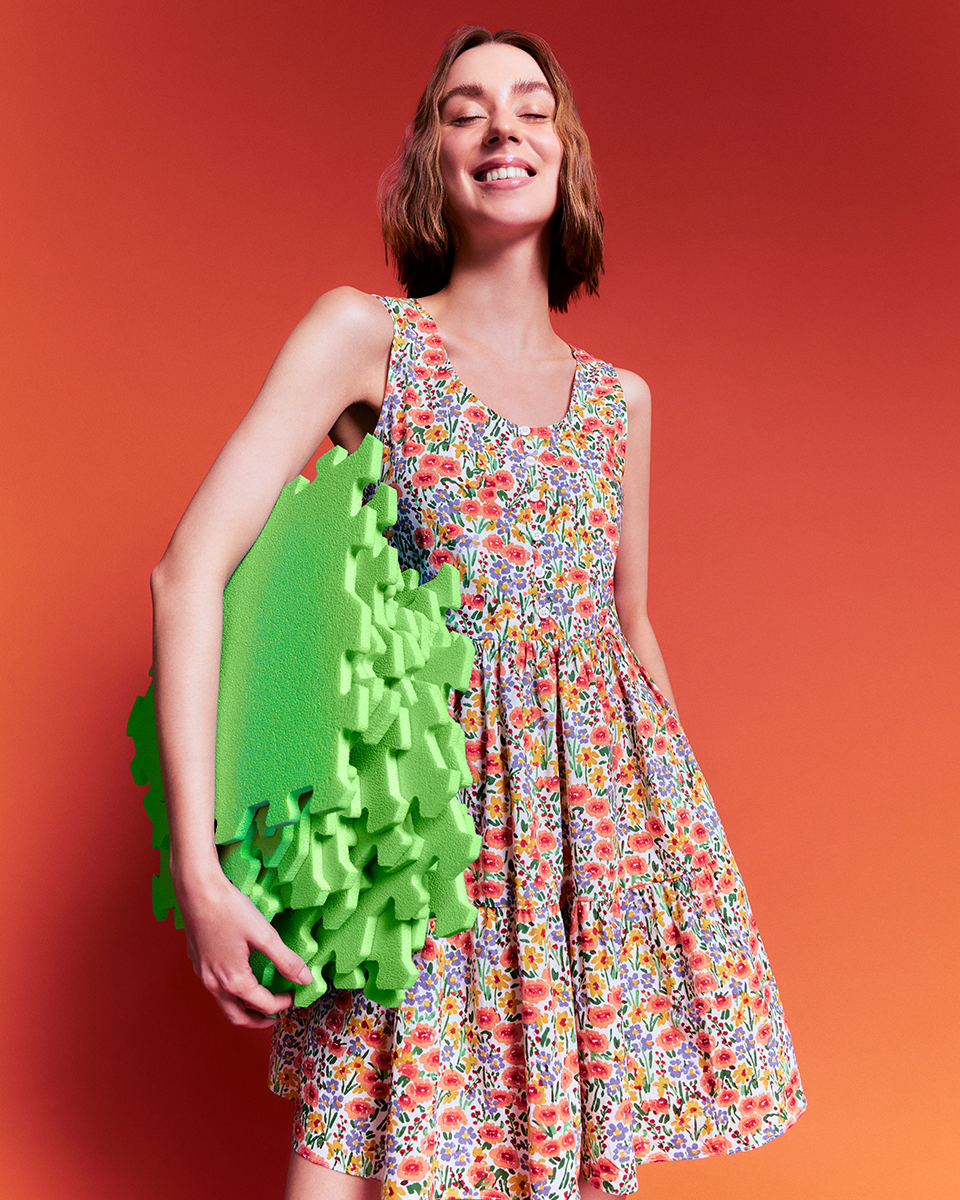 Floral Babydoll Dress