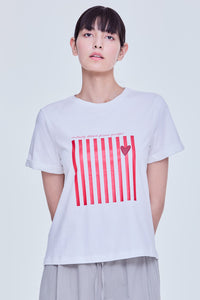 Graphic Stripes Tee