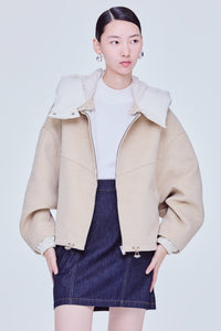 Fleece Puffer Outer Jacket