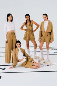 Belted Wide Leg Pant