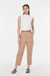 10131 KHAKI STRAIGHT CUT PANTS