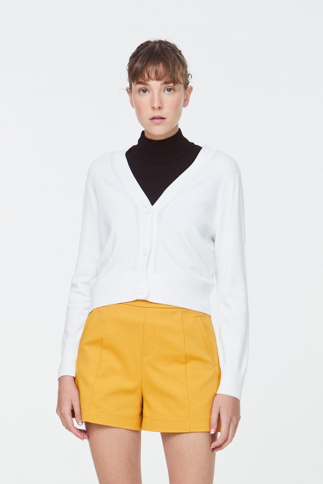 10346 Cream Knit Top