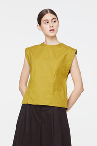 10501 OLIVE SLEEVELESS TOP