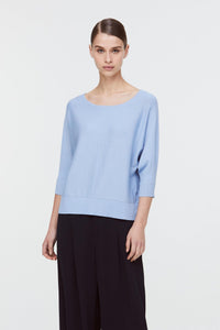 10527 SKY BLUE KNIT TOP