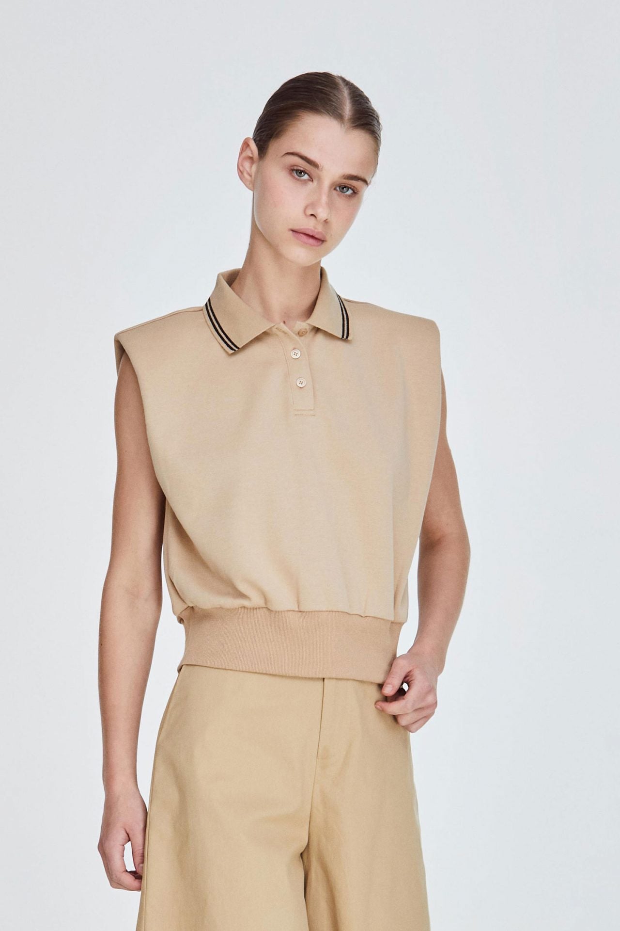 10571-KHAKI-COLLARED-BLOUSE-2