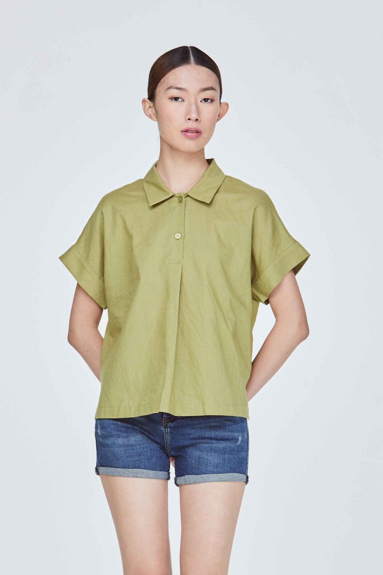 10722 OLIVE BLOUSE