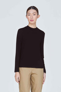10723 BLACK LONG SLEEVE BLOUSE