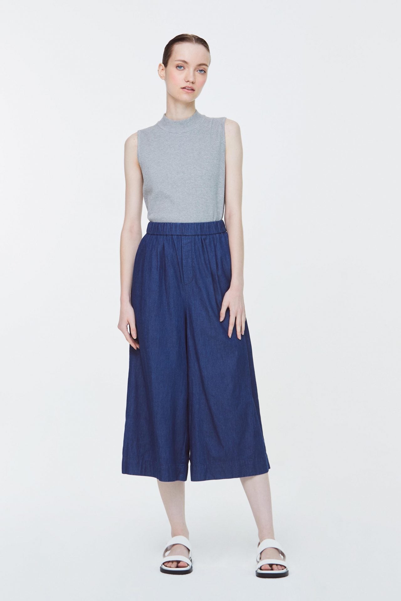 10725 Dark Denim Culottes