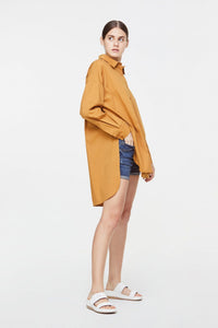 10728 LONG SHIRT CARAMEL