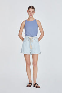 10785 ELASTICATED HIGHWAISTED SHORTS