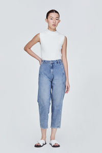 11124 FRONT PANELLED CLASSIC JEANS DENIM BLUE