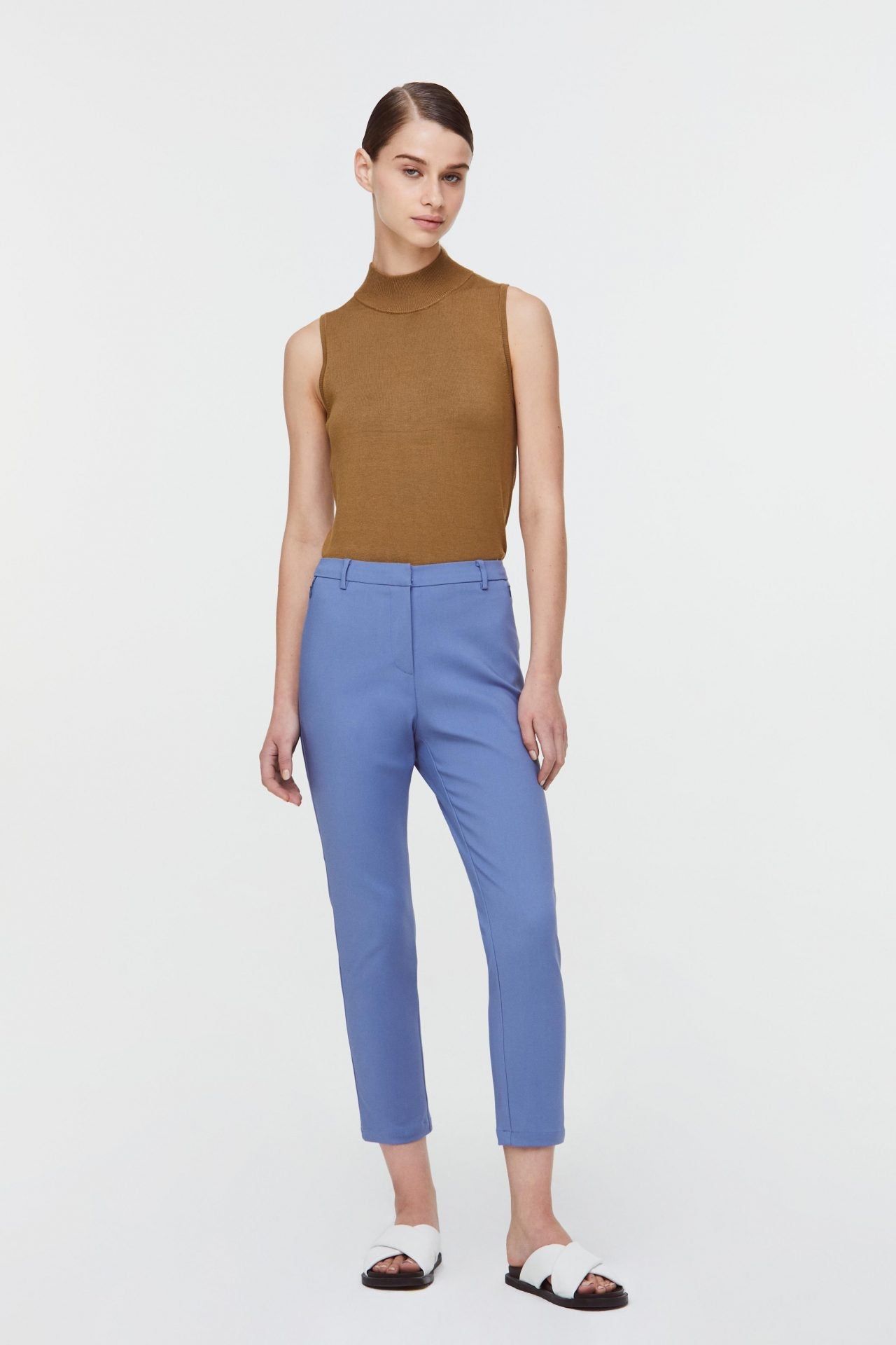 7375 DENIM BLUE ONLINE EXCLUSIVE BASIC LONG PANTS