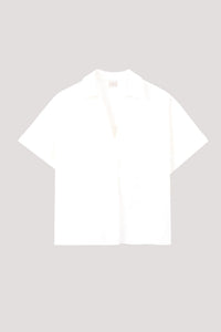 9169 A-LINE FLARE COLLARED BLOUSE CREAM