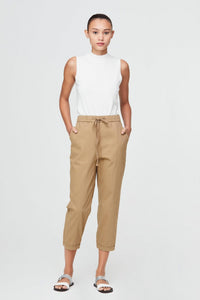 9253 KHAKI STRAIGHT PANTS