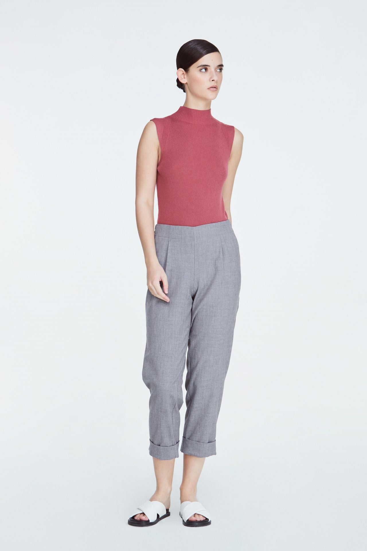 9344 HUE GREY PANTS