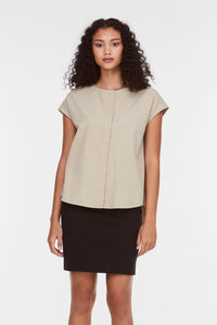 9439 BEIGE MAGYAR BOXY BLOUSE