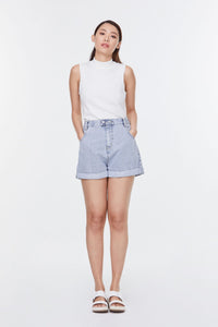 9508 LIGHT DENIM SHORTS