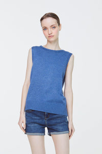9728 Denim Blue Top
