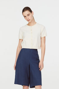9729 LIGHT BEIGE KNIT TOP