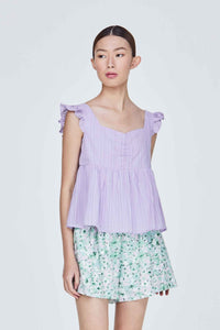 9823 LAVENDER TOP