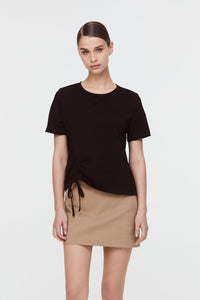 9862 BLACK SIDE KNOT TOP