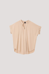 AB 8302 MAGYAR BLOUSE DARK BEIGE