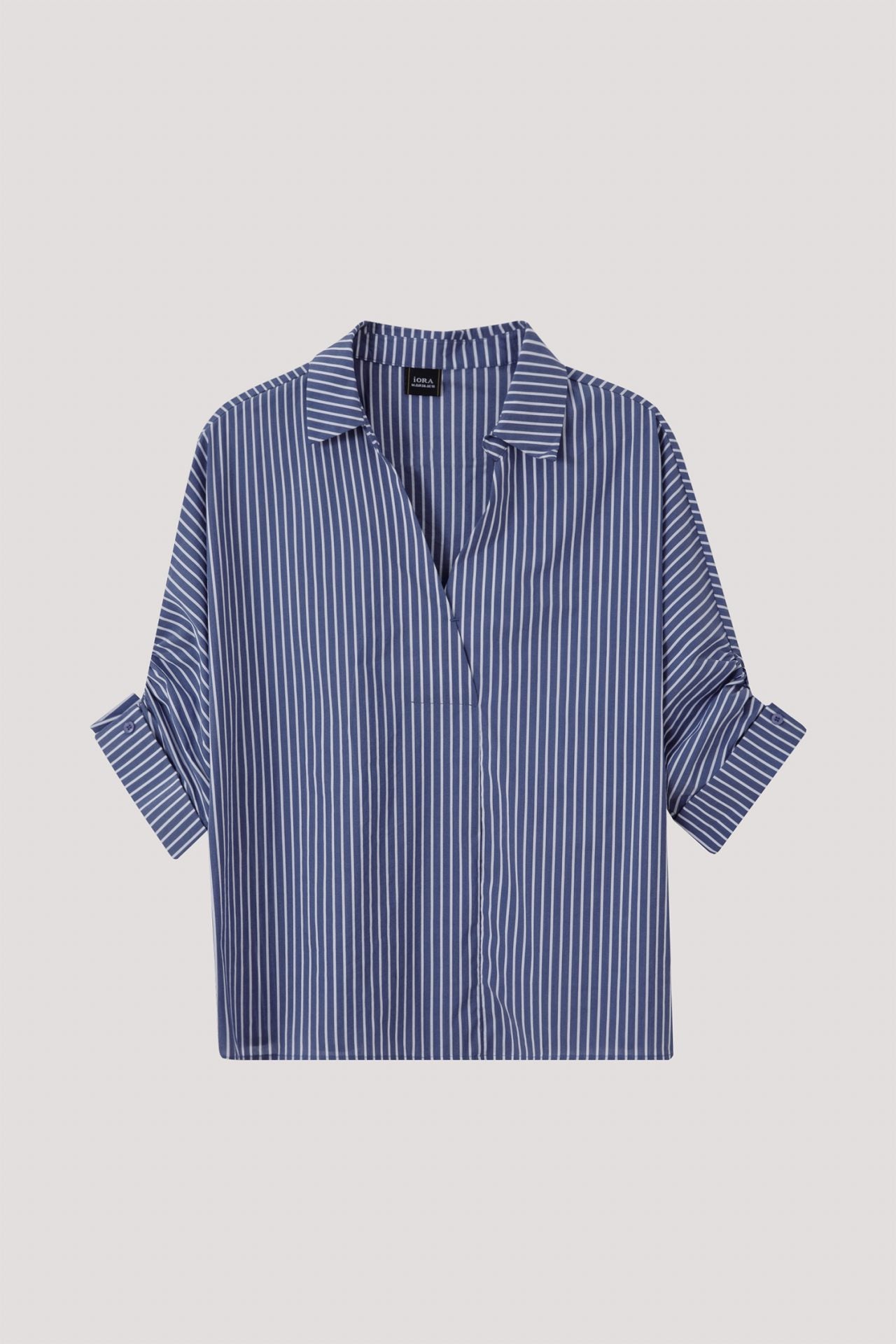 AB-9277-LONG-SLEEVES-BLOUSE-DENIM-STRIPES
