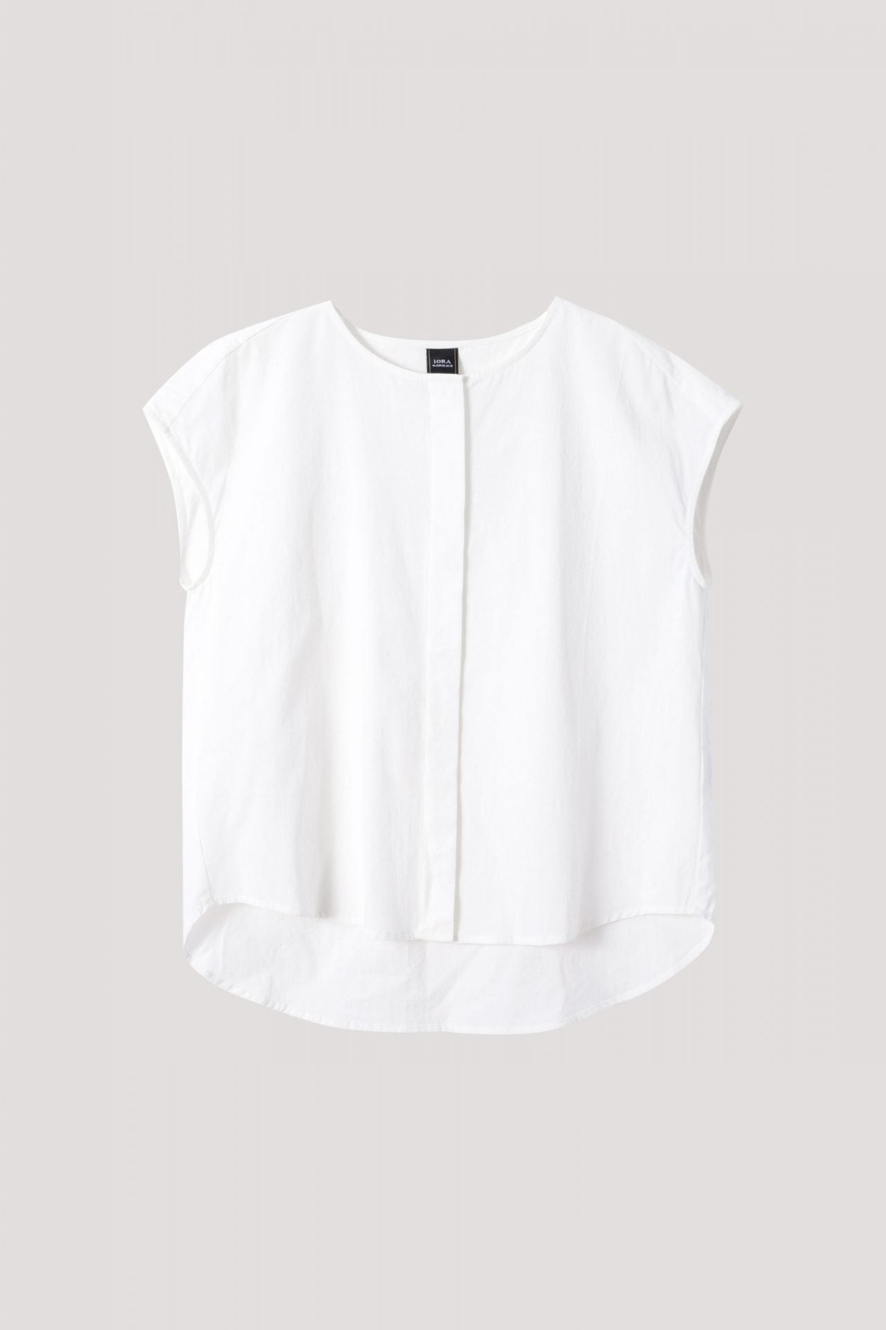 AB 9439 ROUND NECK BLOUSE CREAM