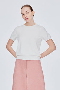 AK 2838 KNIT TOP CREAM