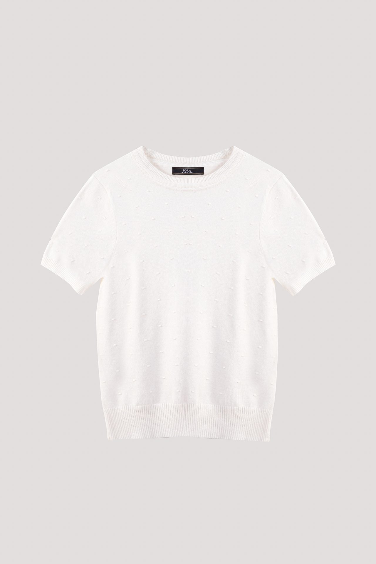 AK 9091 KNIT TOP CREAM