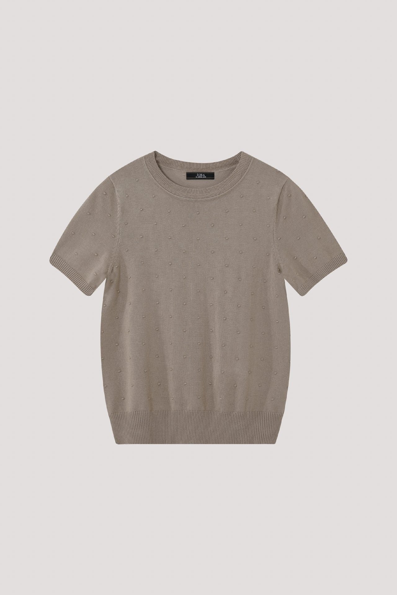 AK 9091 KNIT TOP KHAKI