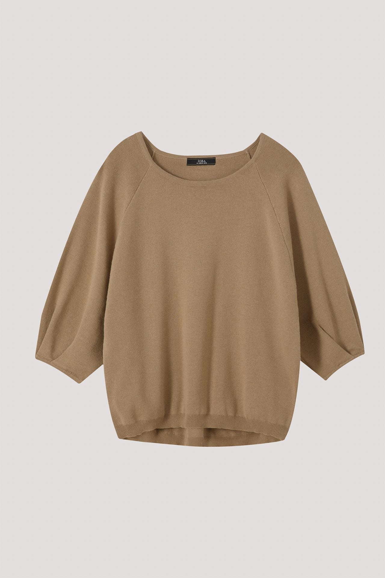 AKB 9646 KNIT TOP KHAKI