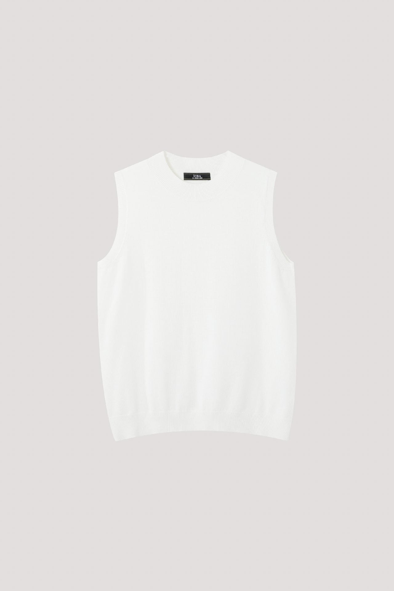 AKV 9306 KNIT TANK TOP CREAM