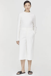 AP 8324 CREAM SIDE INSERTED POCKETS SHORT CULOTTES