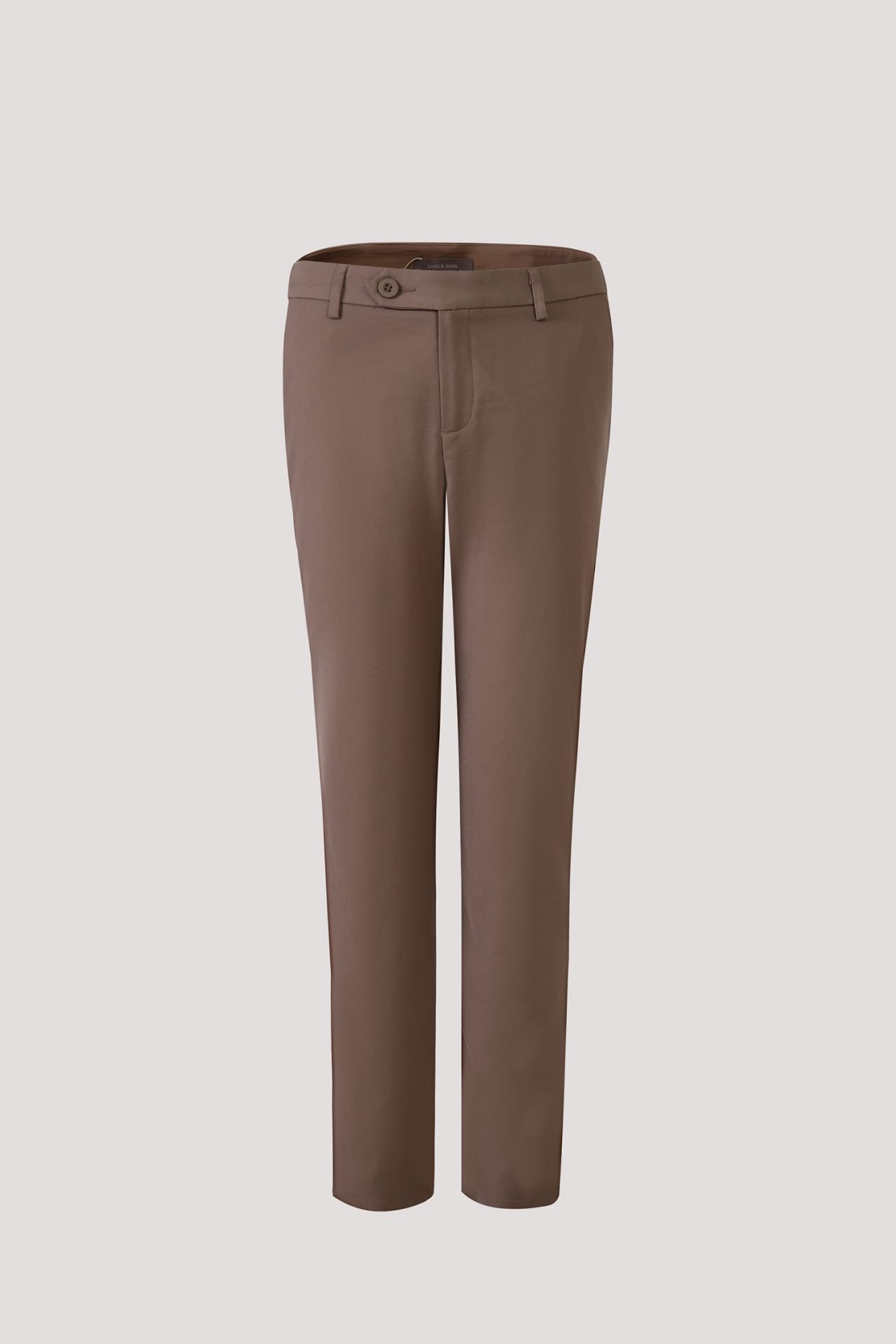 APL 10471 BUTTONED LONG PANTS KHAKI'