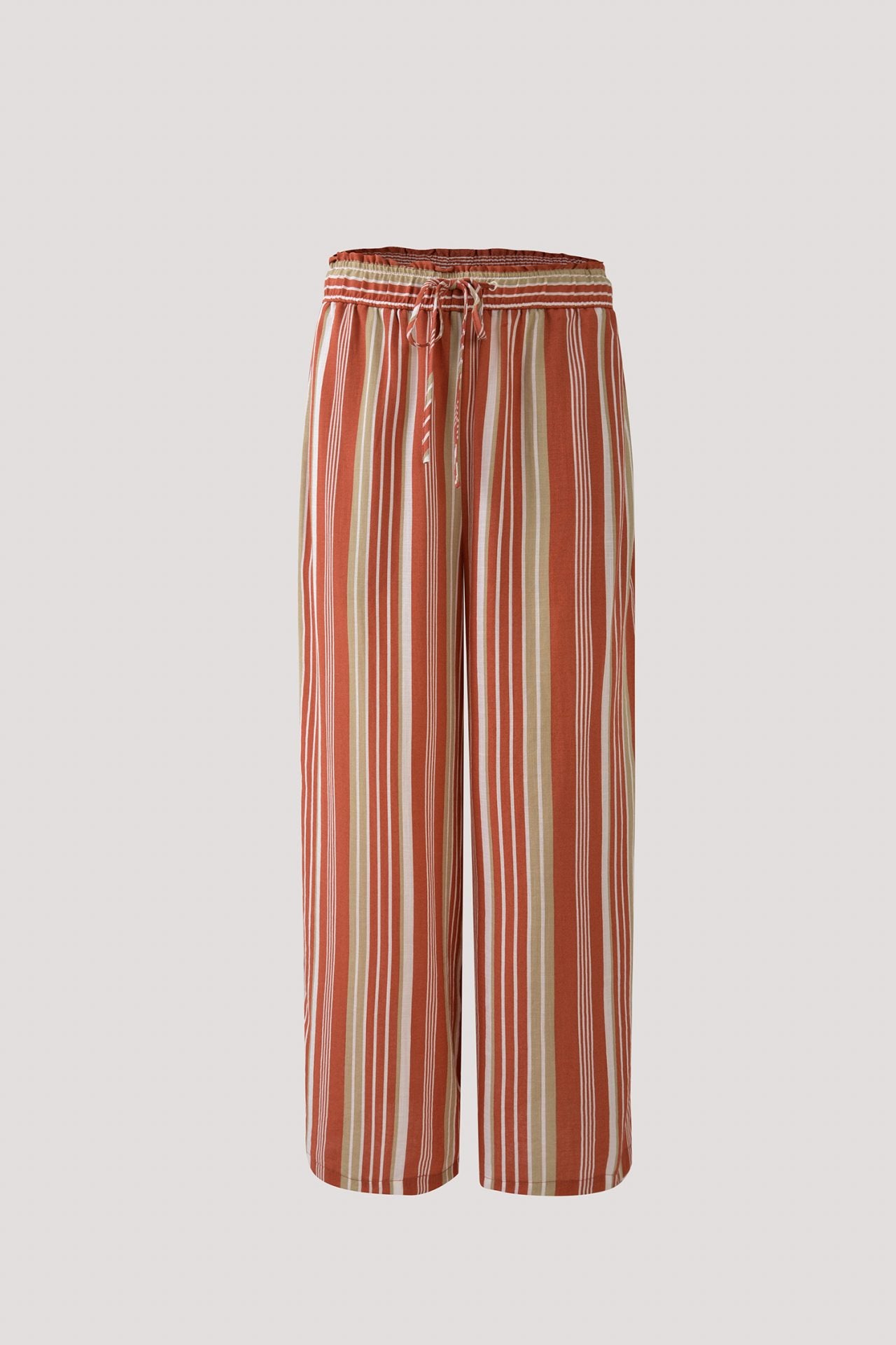 APL 11034 LONG STRIPED PANTS RUST