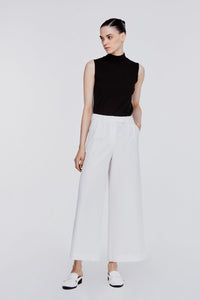 APL 11089 FLARE BOTTOM PANTS CREAM