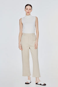 APL 11630 PINTUCKED TAILORED CULOTTES BEIGE