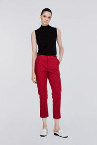 APL 5577 TAPERED PANTS DARK RED