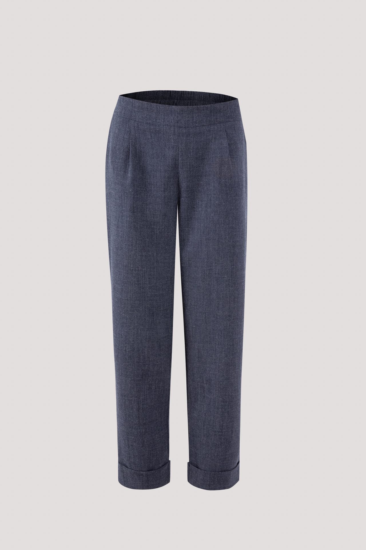 APL 9344 FOLDED HEM LONG PANTS DARK DENIM